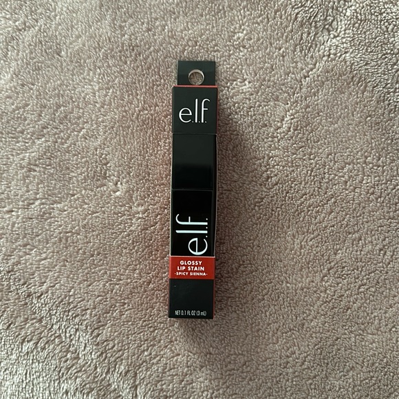NWT e.l.f. Glossy Lip Stain Spicy Sienna - Picture 2 of 7
